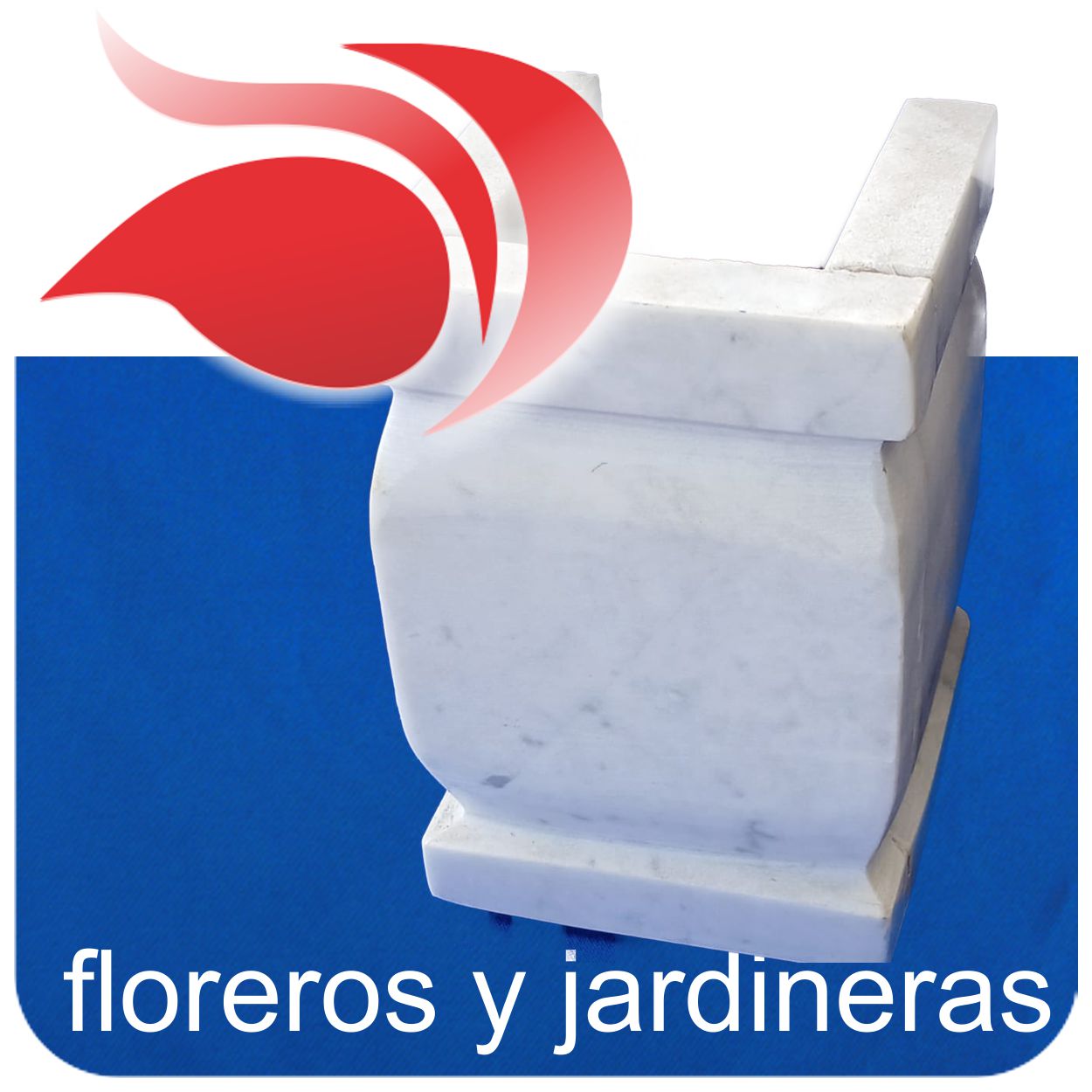 Floreros y Jardineras de Marmol